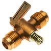 Gates G33730-1010 Hydraulic Hose Air Brake For Rubber Hose-->Male SAE 45 Flare to Male SAE 45 Flare Shut-Off Cock