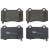 TRW TRC1053 Disc Brake Pad Set TRW PREMIUM BRAKING - CERAMIC BRAKE PAD SET - TRC1053