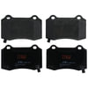 TRW TXC1053 Disc Brake Pad Set TRW PREMIUM BRAKING - CERAMIC BRAKE PAD SET - TXC1053