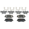 TRW TXC1659 Disc Brake Pad Set TRW PREMIUM BRAKING - CERAMIC BRAKE PAD SET - TXC1659