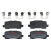 TRW TXC1698 Disc Brake Pad Set TRW PREMIUM BRAKING - CERAMIC BRAKE PAD SET - TXC1698