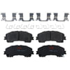 TXC1736 by TRW - TRW PREMIUM BRAKING - CERAMIC BRAKE PAD SET - TXC1736