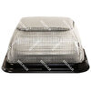 EB7185CAR by ECCO - EB7185 Series LED Beacon Light - Clear Lens, Amber/Red Color, 4 Bolt Mount