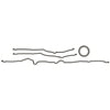 Mahle JV5013 Engine Timing Cover Gasket Set Engine Timing Cover Gasket Set