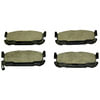 Monroe CX1002 Disc Brake Pad Set Monroe Brakes Total Solution Ceramic Brake Pads