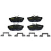 Monroe CX1082 Disc Brake Pad Set Monroe Brakes Total Solution Ceramic Brake Pads