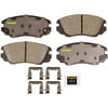 Monroe CX1421 Disc Brake Pad Set Monroe Brakes Total Solution Ceramic Brake Pads