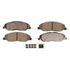 Monroe CX1463 Disc Brake Pad Set Monroe Brakes Total Solution Ceramic Brake Pads