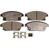 Monroe CX1467 Disc Brake Pad Set Monroe Brakes Total Solution Ceramic Brake Pads