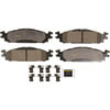 Monroe CX1508 Disc Brake Pad Set Monroe Brakes Total Solution Ceramic Brake Pads