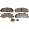 Monroe CX1589 Disc Brake Pad Set Monroe Brakes Total Solution Ceramic Brake Pads