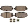 Monroe CX1596 Disc Brake Pad Set Monroe Brakes Total Solution Ceramic Brake Pads