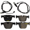 Monroe CX1610W Disc Brake Pad Set Monroe Brakes Total Solution Ceramic Brake Pads