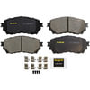 Monroe CX1711 Disc Brake Pad Set Monroe Brakes Total Solution Ceramic Brake Pads
