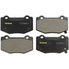 Monroe CX1718 Disc Brake Pad Set Monroe Brakes Total Solution Ceramic Brake Pads