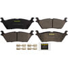 Monroe CX1790 Disc Brake Pad Set Monroe Brakes Total Solution Ceramic Brake Pads