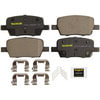 Monroe CX1914 Disc Brake Pad Set Monroe Brakes Total Solution Ceramic Brake Pads