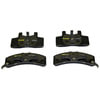 Monroe CX369 Disc Brake Pad Set Monroe Brakes Total Solution Ceramic Brake Pads