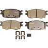 Monroe CX1156 Disc Brake Pad Set Monroe Brakes Total Solution Ceramic Brake Pads