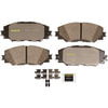 CX1210 by MONROE - Monroe Brakes Total Solution Ceramic Brake Pads