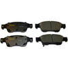 Monroe CX1287 Disc Brake Pad Set Monroe Brakes Total Solution Ceramic Brake Pads