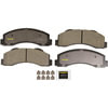 Monroe CX1414 Disc Brake Pad Set Monroe Brakes Total Solution Ceramic Brake Pads