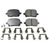 Monroe CX707 Disc Brake Pad Set Monroe Brakes Total Solution Ceramic Brake Pads