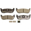 Monroe CX711 Disc Brake Pad Set Monroe Brakes Total Solution Ceramic Brake Pads