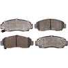Monroe CX787 Disc Brake Pad Set Monroe Brakes Total Solution Ceramic Brake Pads