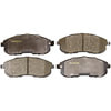 Monroe CX815A Disc Brake Pad Set Monroe Brakes Total Solution Ceramic Brake Pads