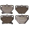 Monroe CX823 Disc Brake Pad Set Monroe Brakes Total Solution Ceramic Brake Pads