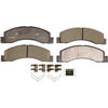 Monroe CX824 Disc Brake Pad Set Monroe Brakes Total Solution Ceramic Brake Pads