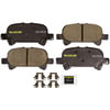 Monroe CX828 Disc Brake Pad Set Monroe Brakes Total Solution Ceramic Brake Pads