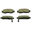 Monroe CX832 Disc Brake Pad Set Monroe Brakes Total Solution Ceramic Brake Pads