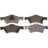 Monroe CX857 Disc Brake Pad Set Monroe Brakes Total Solution Ceramic Brake Pads