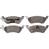 Monroe CX858 Disc Brake Pad Set Monroe Brakes Total Solution Ceramic Brake Pads