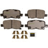 Monroe CX865 Disc Brake Pad Set Monroe Brakes Total Solution Ceramic Brake Pads