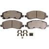 Monroe CX866 Disc Brake Pad Set Monroe Brakes Total Solution Ceramic Brake Pads