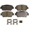 Monroe CX908 Disc Brake Pad Set Monroe Brakes Total Solution Ceramic Brake Pads