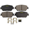 Monroe CX908B Disc Brake Pad Set Monroe Brakes Total Solution Ceramic Brake Pads