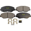 Monroe CX943 Disc Brake Pad Set Monroe Brakes Total Solution Ceramic Brake Pads