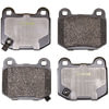 Monroe CX961 Disc Brake Pad Set Monroe Brakes Total Solution Ceramic Brake Pads