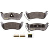 Monroe CX981A Disc Brake Pad Set Monroe Brakes Total Solution Ceramic Brake Pads
