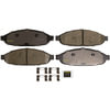 Monroe CX997 Disc Brake Pad Set Monroe Brakes Total Solution Ceramic Brake Pads