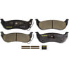 Monroe CX998 Disc Brake Pad Set Monroe Brakes Total Solution Ceramic Brake Pads