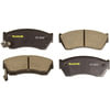 Monroe CX451 Disc Brake Pad Set Monroe Brakes Total Solution Ceramic Brake Pads