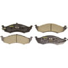 Monroe CX576 Disc Brake Pad Set Monroe Brakes Total Solution Ceramic Brake Pads