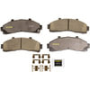 Monroe CX652 Disc Brake Pad Set Monroe Brakes Total Solution Ceramic Brake Pads