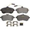 Monroe DX1340W Disc Brake Pad Set Monroe Brakes Total Solution Semi-Metallic Brake Pads