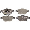 Monroe DX1341 Disc Brake Pad Set Monroe Brakes Total Solution Semi-Metallic Brake Pads